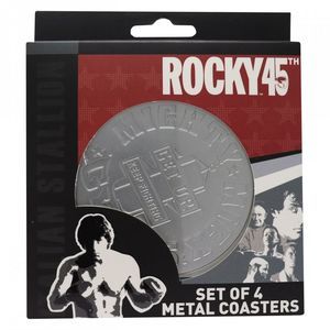 Rocky Coaster Set | 4 Metal Coasters